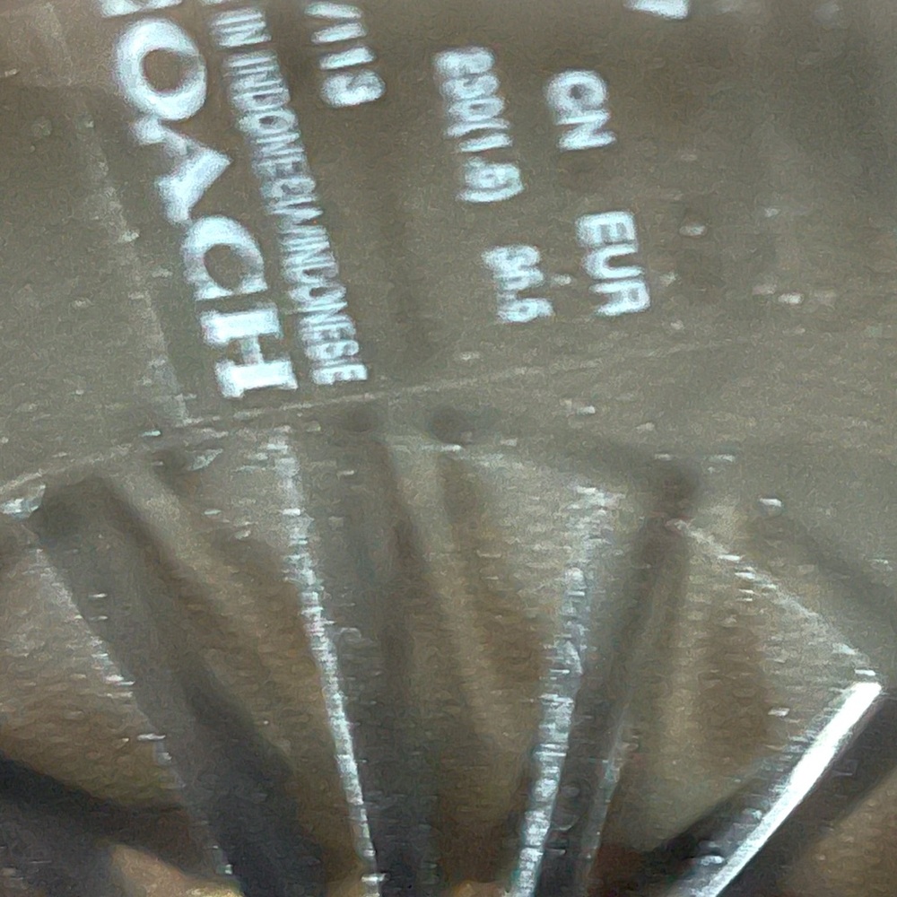 Coach Women’s Jellies Sandals Sz. 6 NWOT #29 - Picture 6 of 6